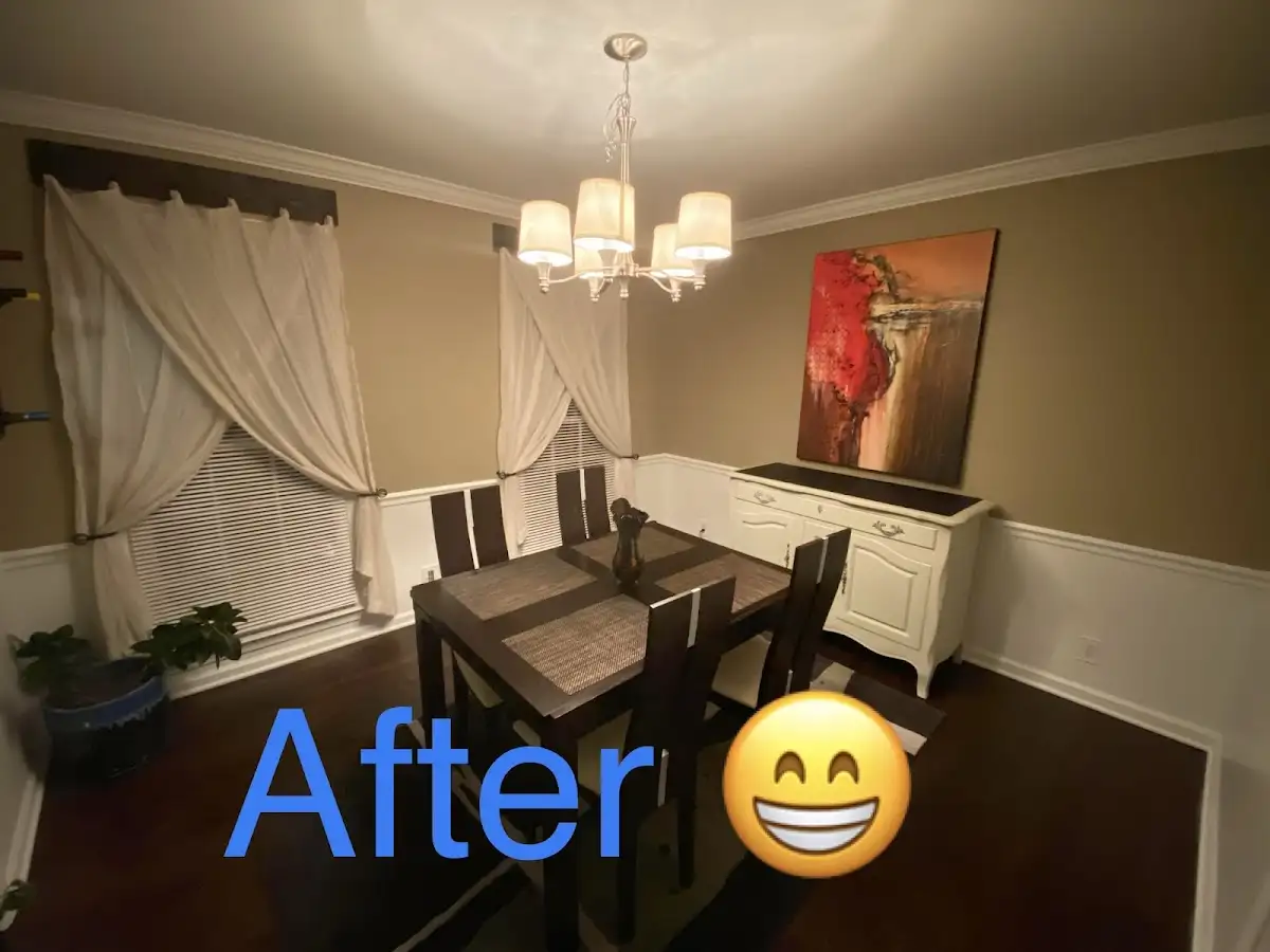 Professional dining room restoration after water damage in Wrentham